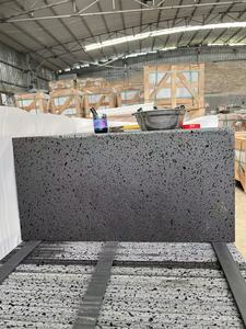 Losas y Azulejos <span class=keywords><strong>de</strong></span> Piedra <span class=keywords><strong>de</strong></span> Basalto Volcánico Negro Gris Natural, Acabado Mate y Pulido, Azulejo <span class=keywords><strong>de</strong></span> Piedra Volcánica China con Acabado Cepillado y Efecto Cuero - Product Image 2
