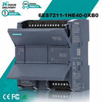 Siemens Neuf Original en Stock 6ES7211-1HE40-0XB0 6ES7 SIMATIC S7-1200 S71200 Compact CPU S7-1211c Contrôleur de Programmation PLC