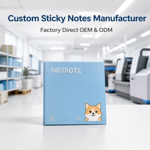 Bloc-notes autocollants personnalisés avec logo, articles promotionnels <span class=keywords><strong>pour</strong></span> le <span class=keywords><strong>bureau</strong></span>, l'école, les cadeaux, les fournitures <span class=keywords><strong>de</strong></span> papeterie - Product Image 1