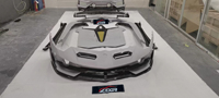 Kit carrosserie style SVJ 2024 pour Lamborghini Aventador LP700 2017-2020 avec phares LED et capot en aluminium