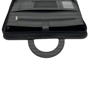 Dossier en cuir pour documents Dossier multifonctionnel en cuir pour tableaux d'affaires Dossier pour directeur des ventes immobilières Portefeuille haut de gamme - Product Image 3