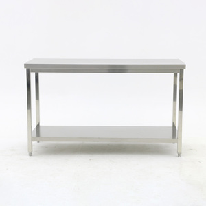 Commercial En Acier Inoxydable Inox Table De Travail Cuisine Pour <span class=keywords><strong>Restaurant</strong></span> pour <span class=keywords><strong>Boucherie</strong></span> Hôpital avec <span class=keywords><strong>Prix</strong></span> de Gros - Product Image 1