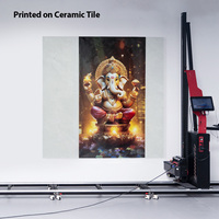 Máquina impresora de pared de impresión 3D UV MK01, impresora UV de pared, impresora automática de inyección de tinta para mural de pared