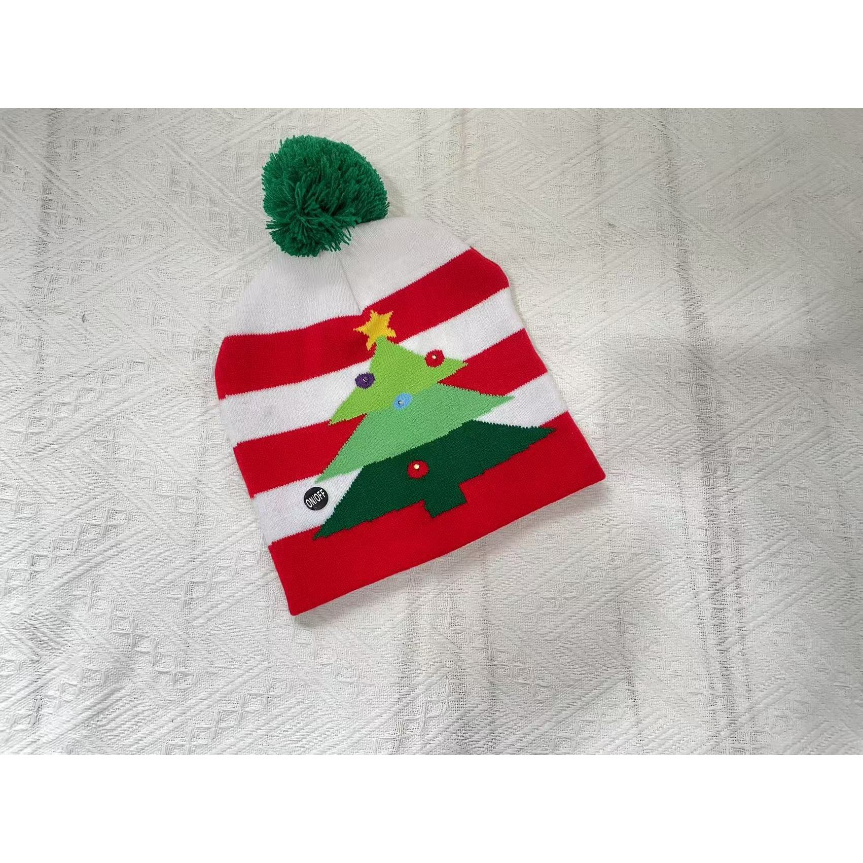Sapin de Noël rayé