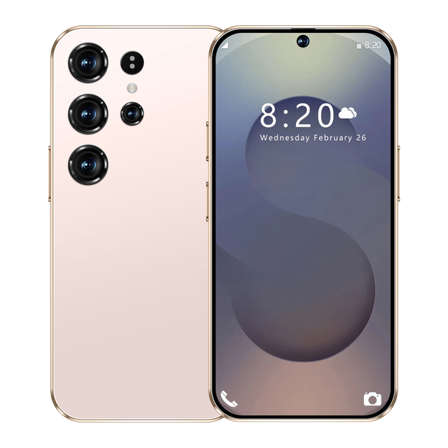 Hot Selling S25 Mini Android Smartphone S24 4GB+64GB LTE LED Display HD Screen Resolution CDMA Support for Multiple Languages