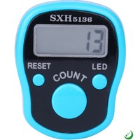 Compteur manuel à LED annulable à 5 chiffres pour le golf