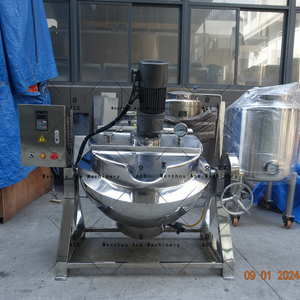 Bouilloire à double enveloppe avec chauffage intégré, bouilloire électrique en acier inoxydable à double enveloppe - Product Image 1