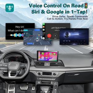 Boîtier CarPlay sans fil pour <span class=keywords><strong>Audi</strong></span> Q5L A4 A5 <span class=keywords><strong>Q2</strong></span> 2020-2025 Système MIB3 Android Auto Commande vocale et tactile Mirror Link Caméra de recul - Product Image 5