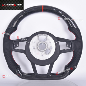 Volant en fibre de carbone à bas <span class=keywords><strong>prix</strong></span> en stock pour <span class=keywords><strong>Audi</strong></span> R8 TT TTS TTRS MK3 - Product Image 6