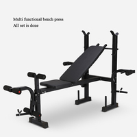 Équipement de Fitness Haute Qualité Réglable pour Exercice de Musculation Haltère Banc de Développé Couché Rack à Squat pour Salle de Sport à Domicile