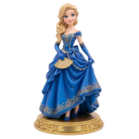Pabrik Grosir Kustom Animasi Co-branded Model Gadis Resin Kerajinan Suvenir Lucu Figurine Dekorasi Meja Rumah
