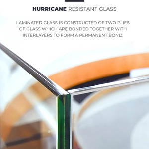 INTERCAPA DE POLIVINIL BUTIRAL DE 0.76 mm - Vidrio Laminado Templado Transparente Acústico, Resistente al Sonido y a los Impactos para el Hogar y la Oficina - Product Image 4