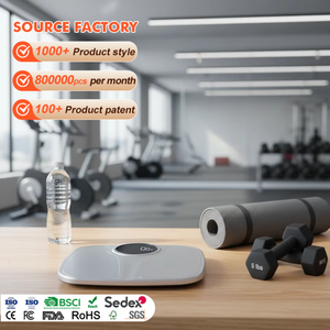 नए डिजाइन प्लास्टिक शेल 180 किलोग्राम पूरे परिवार के लिए 396lb बाथरूम स्केल - Product Image 1