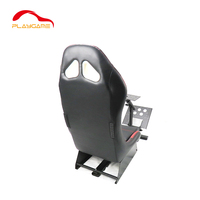 Siège de course de simulation de conduite de voiture avec logo personnalisé, siège de course de voiture pour Thrustmaster T150RS T300RS T3PA
