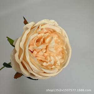Roses artificielles en soie Austin pour décorations de mariage et décoration intérieure, style romance moderne - Product Image 4