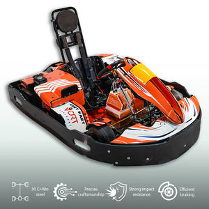 Karting à une place, Drift Krat, 1 siège, essence, 200cc, avec pédale de frein réglable pour piste - Product Image 1
