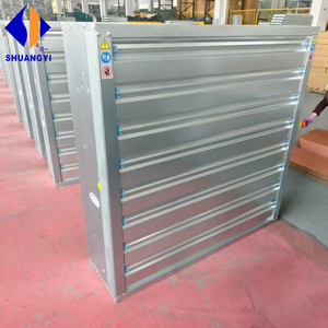 Ventilador de Extracción de Pared de Presión Negativa de 54 Pulgadas (1380 mm), 42000 m³/h, Ventilador de Ventilación de Alta Eficiencia para Granjas Avícolas y Establos - Product Image 4