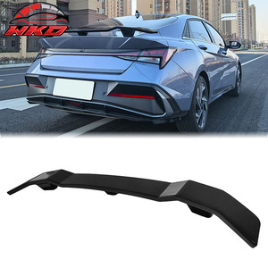Convient pour Hyundai Elantra 2021-2026 N Style Spoiler de coffre Noir brillant - Product Image 1