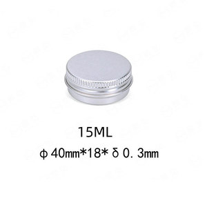 Frascos de metal y aluminio para cosméticos, botes de lata de vela de 30ml, 1 oz, 5g, 10g, 15g, 20g, <span class=keywords><strong>25g</strong></span> - Product Image 5