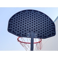 Meilleur Offre Spéciale Extérieure OEM VIE Réglable Portable Tube Carré Cerceau de Basket-Ball Avec Roue