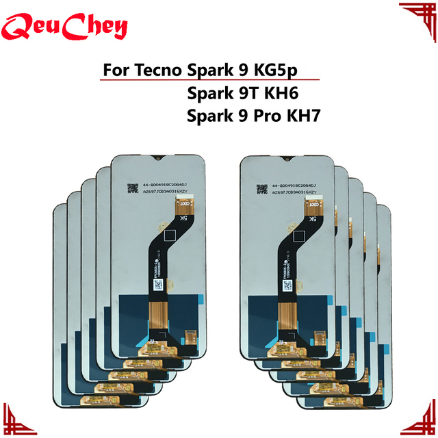 Wholesale for Tecno Spark 9 KG5p LCD Display Spark 9T KH6 Touch Screen Digitizer Assembly for Spark9 Pro KH7 KH7n