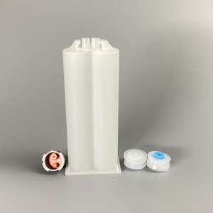 <span class=keywords><strong>Seringue</strong></span> de mélange et de distribution à deux composants vide en plastique PP blanc, type cartouche <span class=keywords><strong>1</strong></span>:<span class=keywords><strong>1</strong></span>, 50 ml, pour colle AB système B et calfeutrage dentaire - Product Image 4