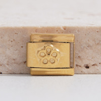 Bracelet à breloques italien DIY en acier inoxydable, maillons étoile et cœur, bracelet modulaire interchangeable, cadeau créatif pour femmes et filles