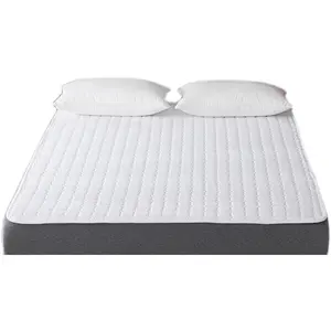 New hotel comfortable breathable anti-slip quilted soft polyester mattress protector