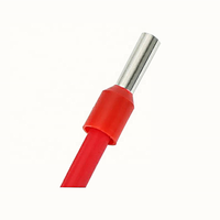 Phoenix VE Terminal tubulaire en cuivre pré-isolé, type trocar, cuivre rouge, GB 7508 1508 10, borniers