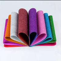 Feuille de mousse EVA pailletée personnalisable en couleur, Goma EVA pailletée, Mousse EVA pailletée 2mm, Prix bas, En vente