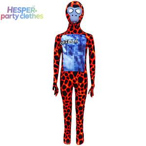 HESPER Halloween Unisex Gorilla Cosplay Bodysuit <b>TV</b> Movie Costume for Performance Costumes Children - Product Image 2