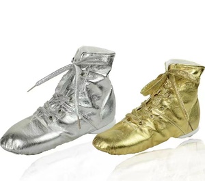 <span class=keywords><strong>Zapatos</strong></span> <span class=keywords><strong>de</strong></span> <span class=keywords><strong>Baile</strong></span> <span class=keywords><strong>de</strong></span> Jazz <span class=keywords><strong>de</strong></span> Piel Sintética Plateada, Botas <span class=keywords><strong>de</strong></span> Ballet Suaves, <span class=keywords><strong>Zapatos</strong></span> <span class=keywords><strong>de</strong></span> <span class=keywords><strong>Baile</strong></span> <span class=keywords><strong>de</strong></span> Salón Dorados para Tango, Vals, para Niñas y Mujeres - Product Image 2