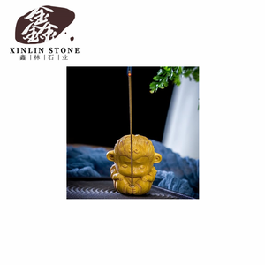 Design Créatif Mignon <span class=keywords><strong>Petit</strong></span> Singe Sculpture Sur Bois Feng Shui Salon Xiangsai Sun Wukong <span class=keywords><strong>Bouddha</strong></span> Zen - Product Image 3
