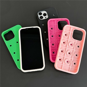 เคสโทรศัพท์มือถือซิลิโคนลาย DIY สำหรับ iPhone 14 Pro Max 13 12 11 X XR ป้องกันการกระแทก - Product Image 2