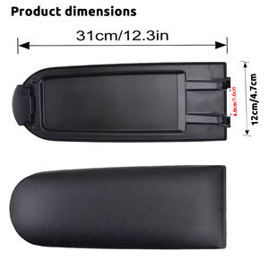 Cubierta <span class=keywords><strong>de</strong></span> la tapa <span class=keywords><strong>de</strong></span> la caja <span class=keywords><strong>de</strong></span> almacenamiento del reposabrazos <span class=keywords><strong>de</strong></span> la consola central del coche, personalizada para VW Golf 4 GTI Jetta Mk4 R32 Beetle Polo PASSAT B5 SKODA Seat <span class=keywords><strong>Ibiza</strong></span> - Product Image 4