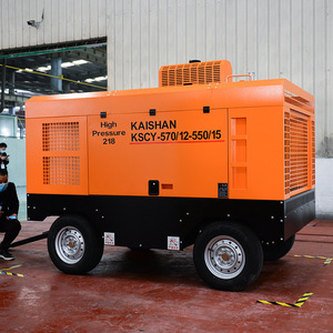 Compresseur d'air à vis portable de 7.5 kw à moteur diesel pour l'exploitation minière avec composant de noyau de moteur lubrifié pour moteur - Product Image 4