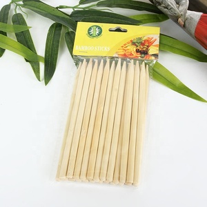 Tùy chỉnh phân hủy sinh học thịt nướng xiên tre vuông gậy tre xiên que - Product Image 6