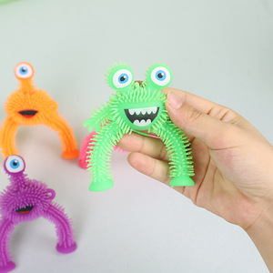 OEM Wholesale Monster Fidget Sensory Decompression <b>Ball</b> Anti-Stress <b>Squeeze</b> Toy TPR Material for Boys Girls Aged 8 to 13 Years - Product Image 4