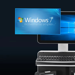 Terminal Punto de Venta Todo en Uno con Pantalla Táctil Dual de 14 Pulgadas, Intel Atom, Android 11/12, 6GB/64GB, Impresora Láser, Lector de Códigos de Barras/Tarjetas, Uso Minorista - Product Image 4