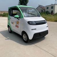EEC COC, Vehículo Eléctrico de Dos Puertas y Cuatro Plazas, 15kw, Sin Licencia, Cuatro Ruedas, 45 Km/H, Mini Auto Eléctrico Cerrado para Adultos