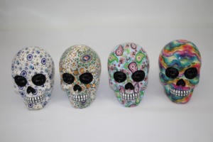 Adornos de Recuerdo de Viaje, Estilo Lindo, Calavera Personalizada Hecha a Mano, Decoración para el Hogar en Todos los Colores - Product Image 3