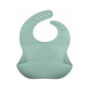 Bavoir bébé en silicone imperméable, réglable, facile à nettoyer, doux, pour tout-petits et enfants, tablier repas, logo personnalisé, vente en gros - Product Image 4