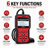 Escáner de Diagnóstico Automotriz V410, Lector de Códigos de Motor, Herramienta de Diagnóstico OBD2, Compatible con Múltiples Idiomas, Hecho en China