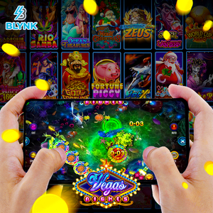 Nouveau Système d'Application de Jeu de Pêche Fire Kirin Vegas Nights Personnalisable et Populaire pour les Centres de Jeux - Product Image 1