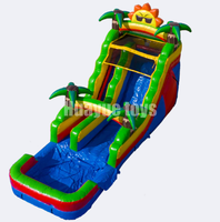 Kommerzielle umweltfreundliche PVC-Hüpfburg-Kombi-Rutsche für Kinder mit Bällebad – Indoor/Outdoor Hüpfspiel, individuell anpassbar