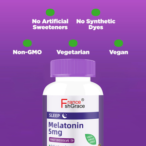 Tabletas de Melatonina 5mg Shecome con Certificación GMP, Suplemento Dietético Avanzado para un Sueño Reparador, Tabletas de Melatonina de Liberación Prolongada - Product Image 3