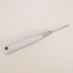 Fourchette de Barbecue télescopique d'extérieur bâton de Barbecue en acier inoxydable outils de Barbecue accessoires de Barbecue avec poignée en <span class=keywords><strong>paille</strong></span> - Product Image 3