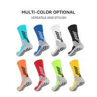 LINGTU Vente en gros Chaussettes de football Elite Crew en coton antidérapantes pour hommes Chaussettes de football antidérapantes Chaussettes de football en nylon Grip Kids