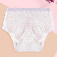 Großhandel MacroCare Auslaufsichere Physiologische Höschen aus Bio-Baumwolle und Polyester, Einweg-Menstruationshöschen für Frauen, Erwachsenenwindel M/L/XL