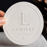 Autocollants personnalisés en papier texturé mat avec logo 3D pour l'emballage de dentifrice et de shampoing, impression couleur, étiquettes autocollantes